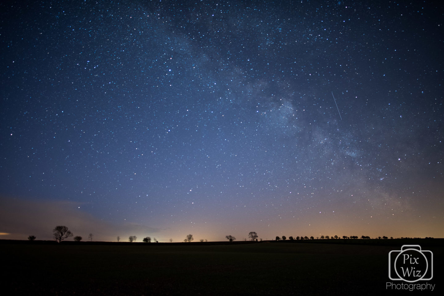 Milky Way over a Lincolnshire field