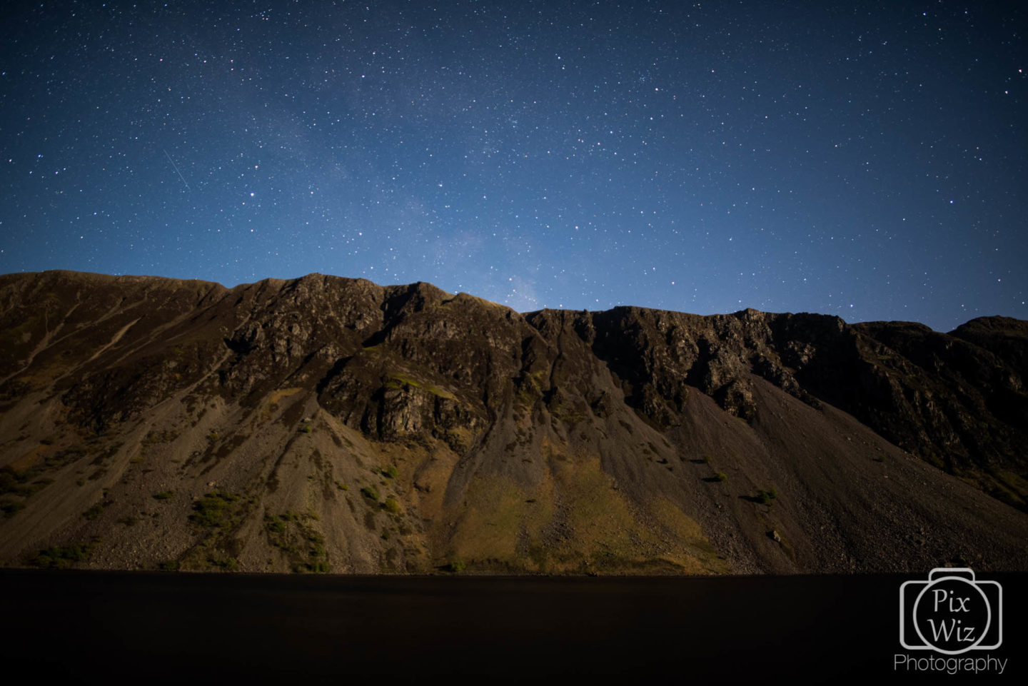 The Milky Way over the Screes