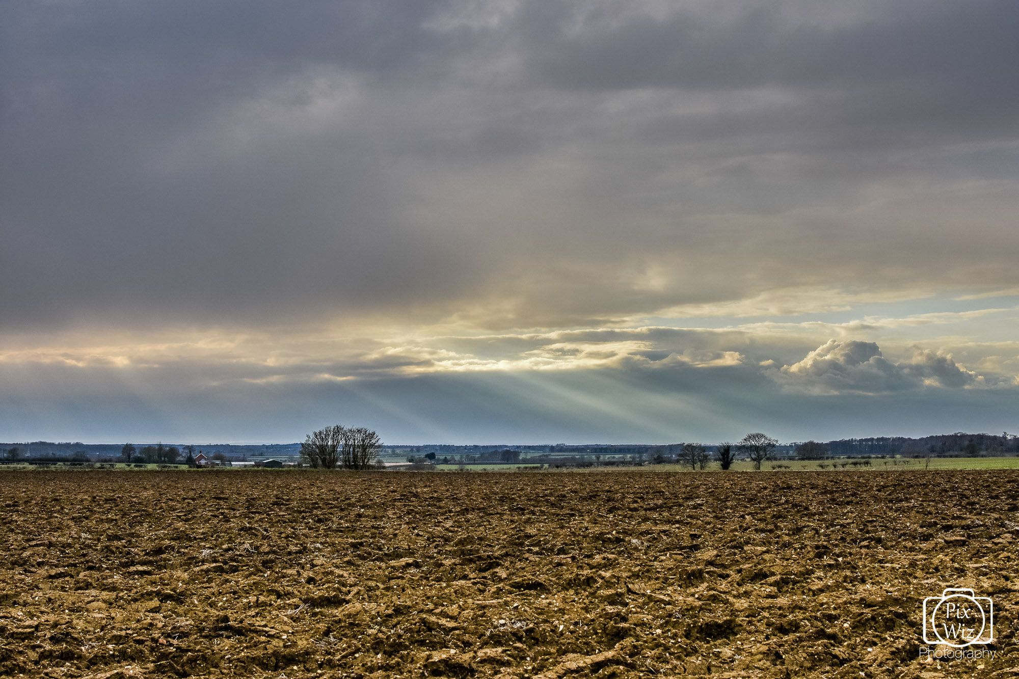 Ploughed Lincolnshire Field