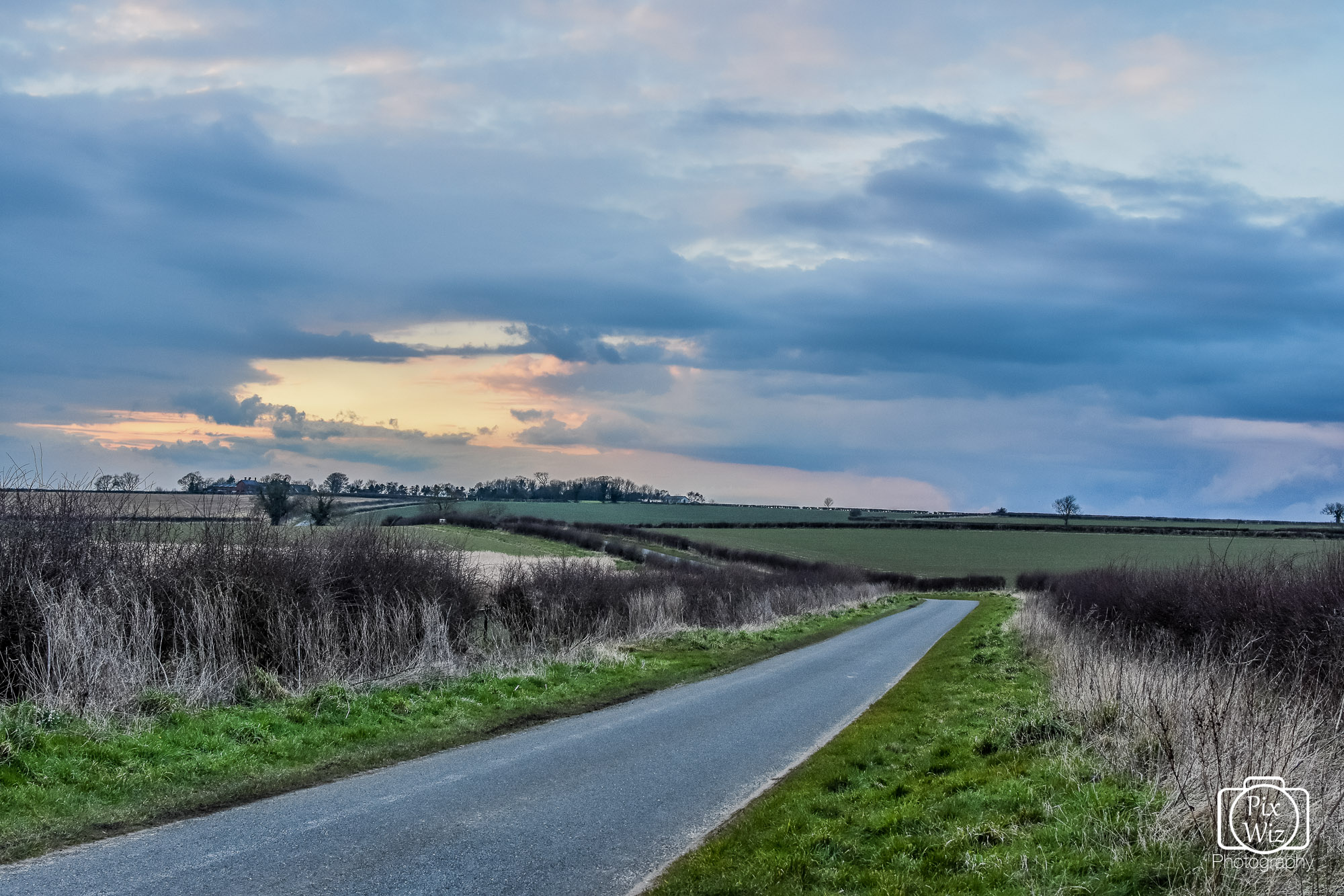 Lincolnshire at Sunset