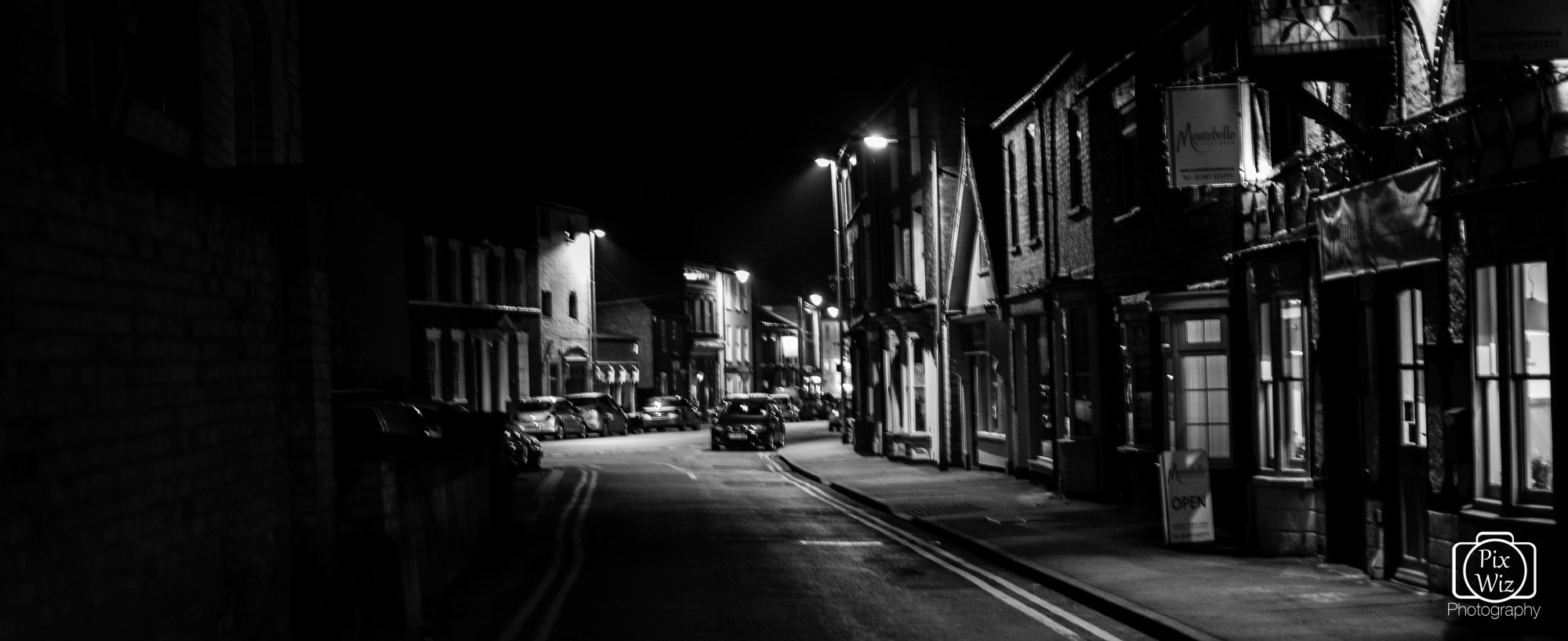 Lincolnshire Village At Night