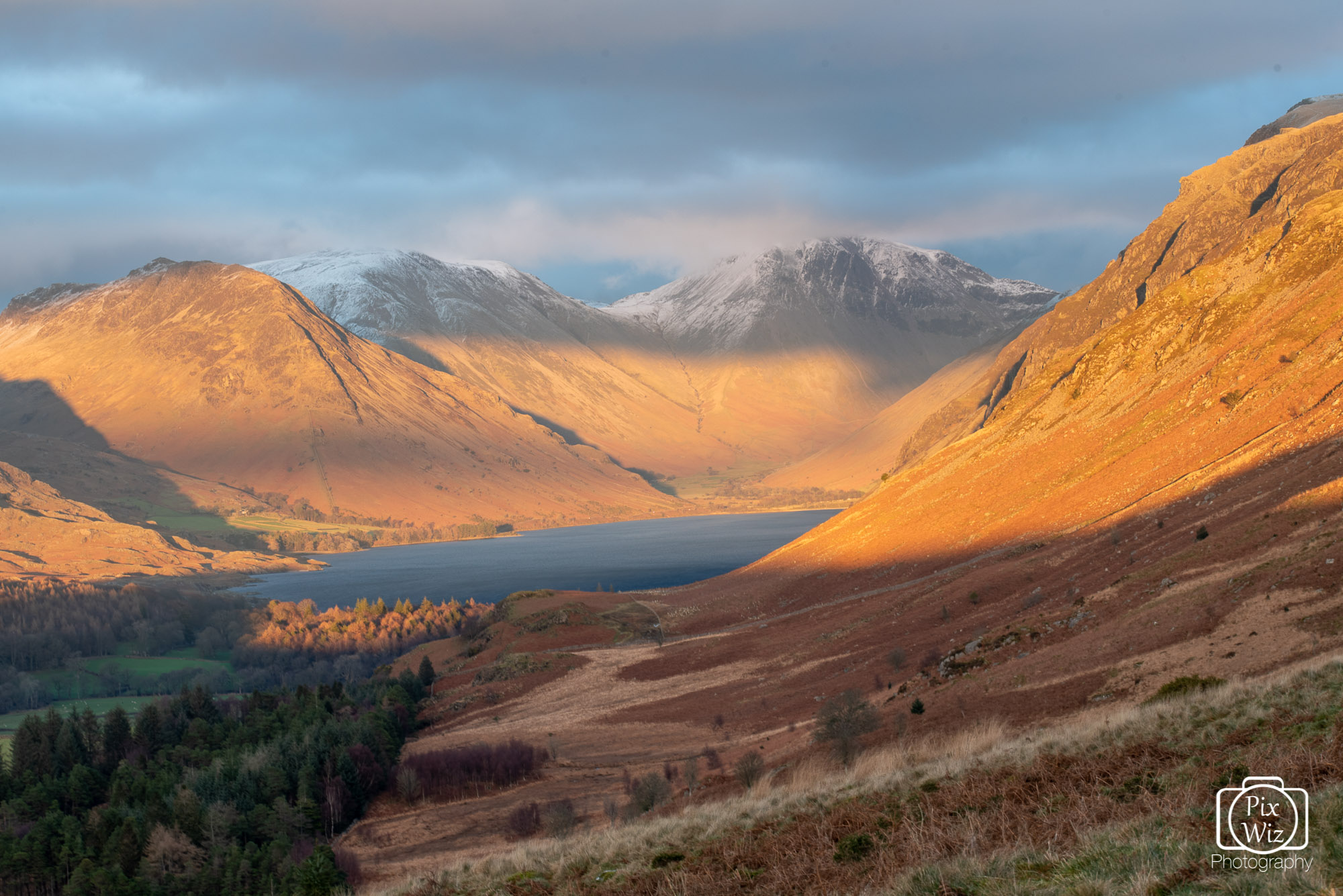 The Sun Sets Over Wastwater